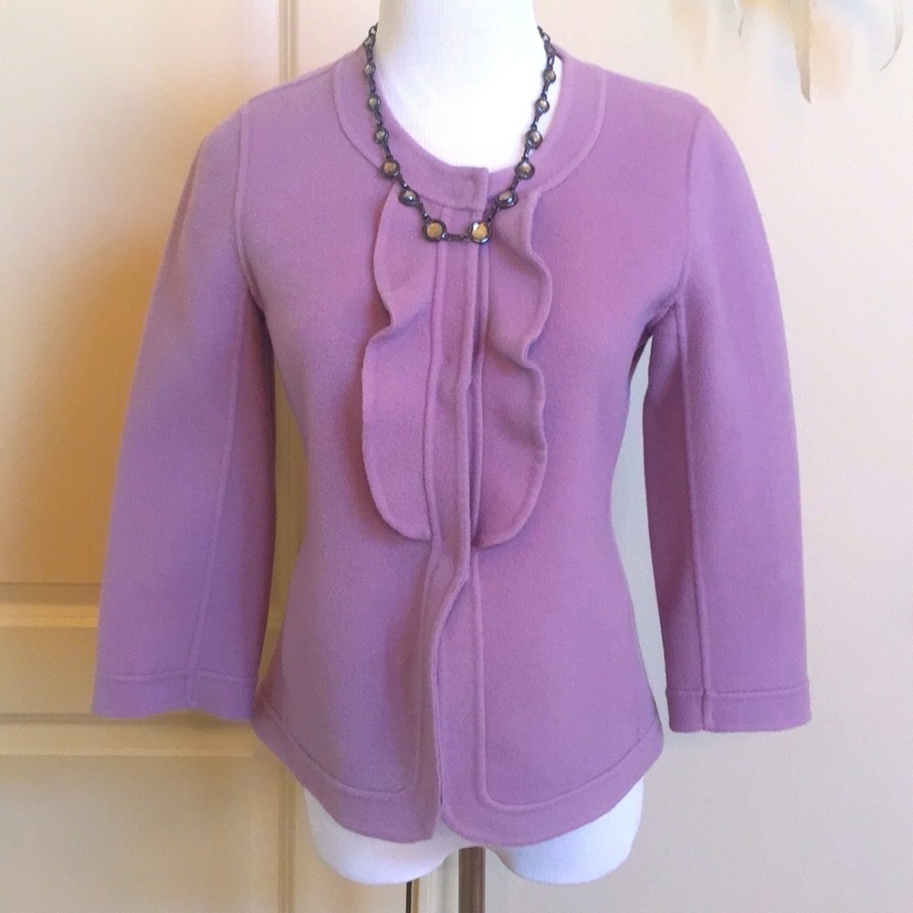 Talbots short wool blazer
